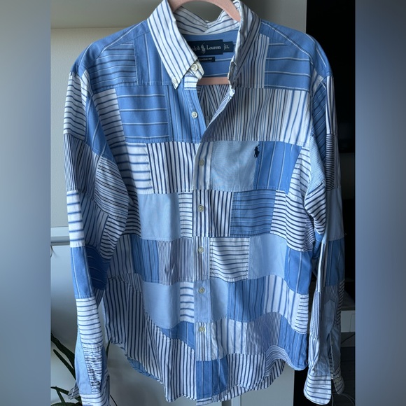 Ralph Lauren Other - Ralph Lauren Patchwork Buttoned Shirt